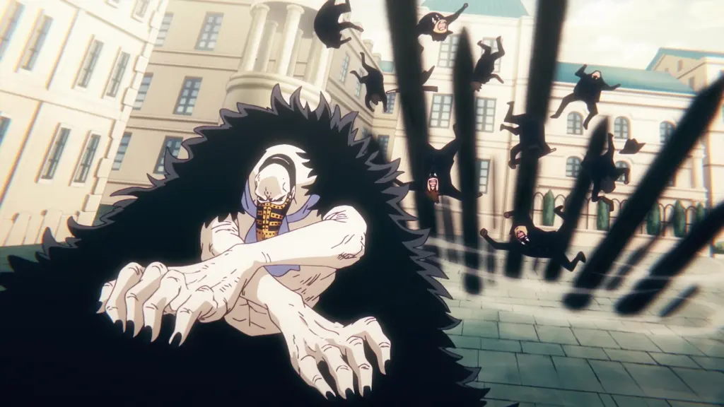Karasu in the anime one piece
