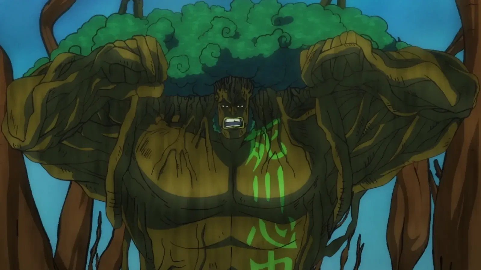 Aramaki in his transformed state