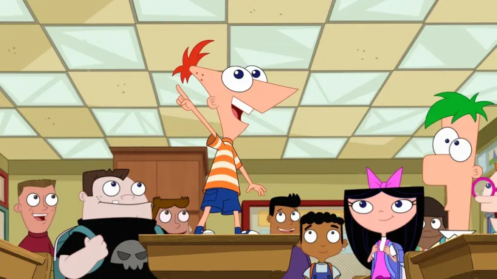 Phineas rallies his friends