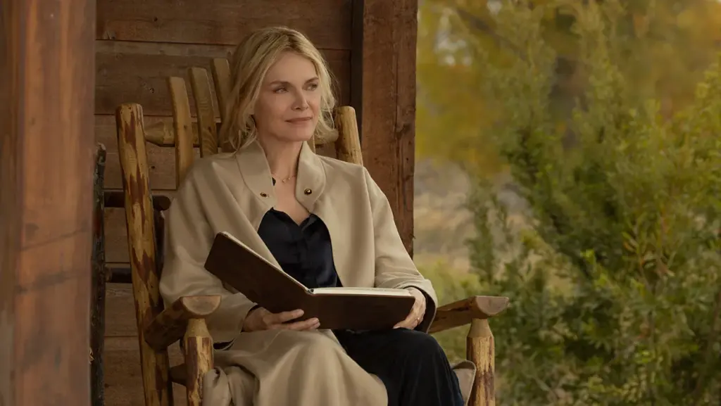 10 Reasons Taylor Sheridan Needs an R-rated Yellowstone Animated Spinoff 5 Michelle Pfeifer in a cabin