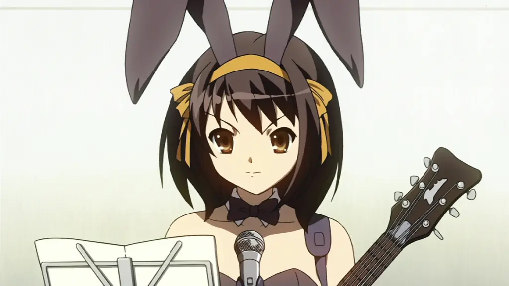 Haruhi singing