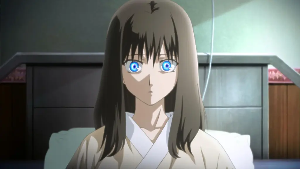 Shiki with her mystic eyes