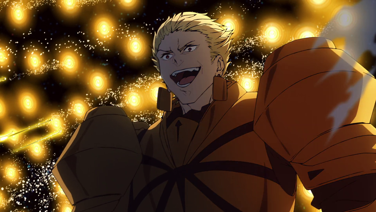 gilgamesh laughing