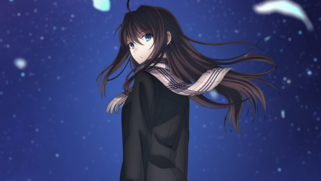 Aoko  in the trailer of witch on the holy night