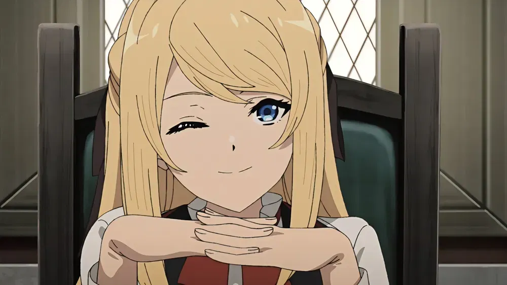 The 7 Most Underrated Mages in Jobless Reincarnation, Ranked by Potential 2 Ariel Anemoi Asura Smiling with one closed eye - jobless reincarnation