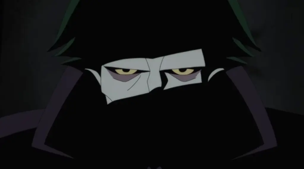 Joker's eyes