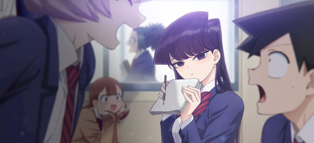 30 Best Netflix Original Anime of This Century, Ranked 14 komi looks cute in a still