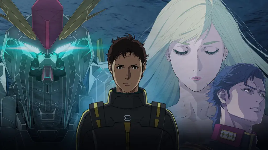 a still from Mobile Suit Gundam Hathaway - The Sorcery of Nymph Circe