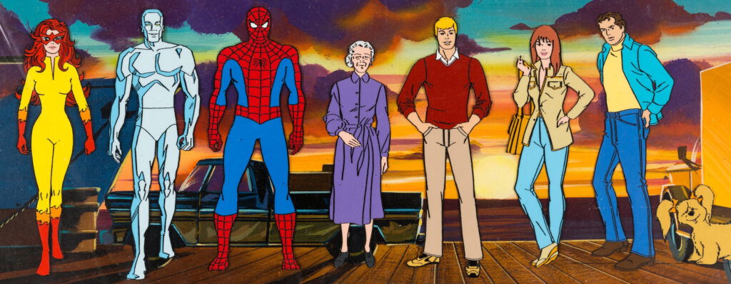 Spider-Man and his team