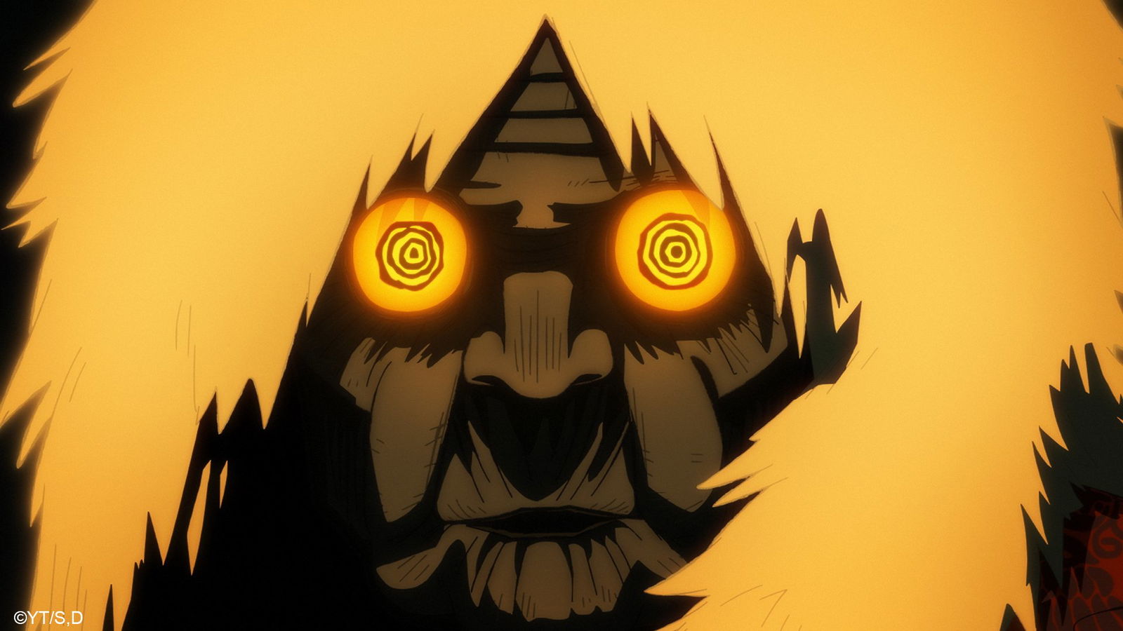 Turbo granny's real form in dandadan anime