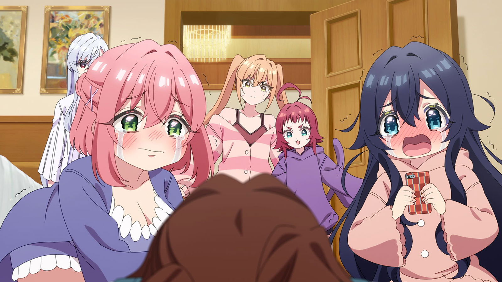 a still from The 100 Girlfriends Who Really, Really, Really, Really, Really Love You anime
