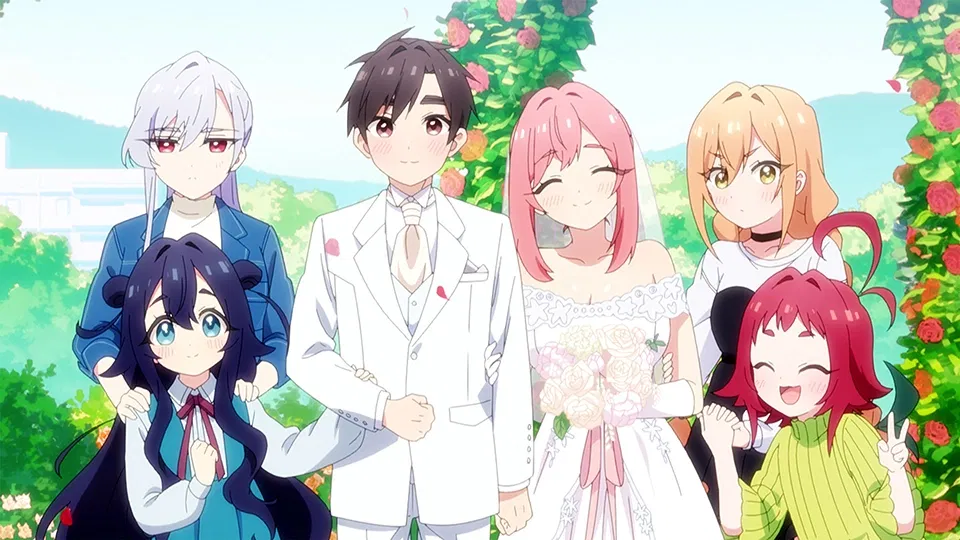 rentarou gets married to one of his girlfriends