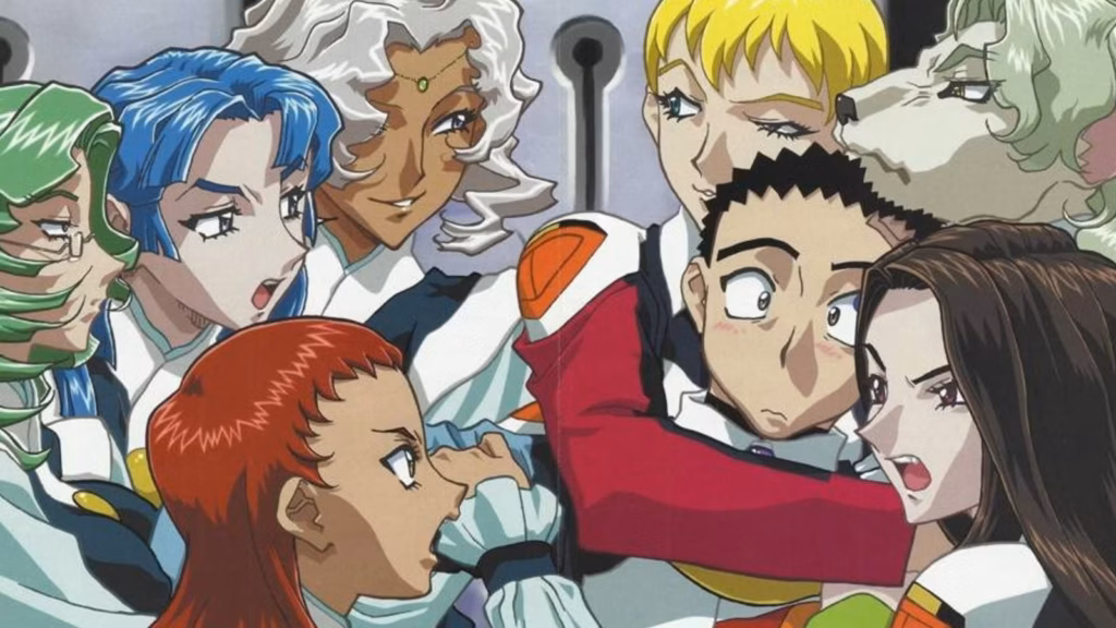 10 Greatest Harem Anime of All Time, Ranked 3 main cast from Tenchi Muyo!