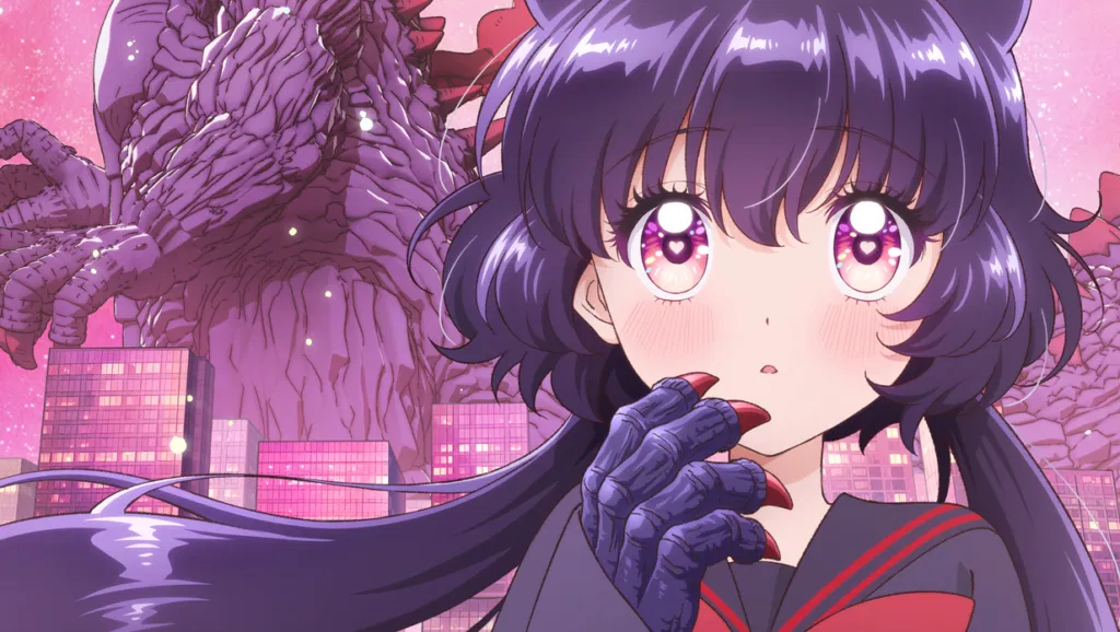 main visual from the Kaiju Girl Caramelise anime