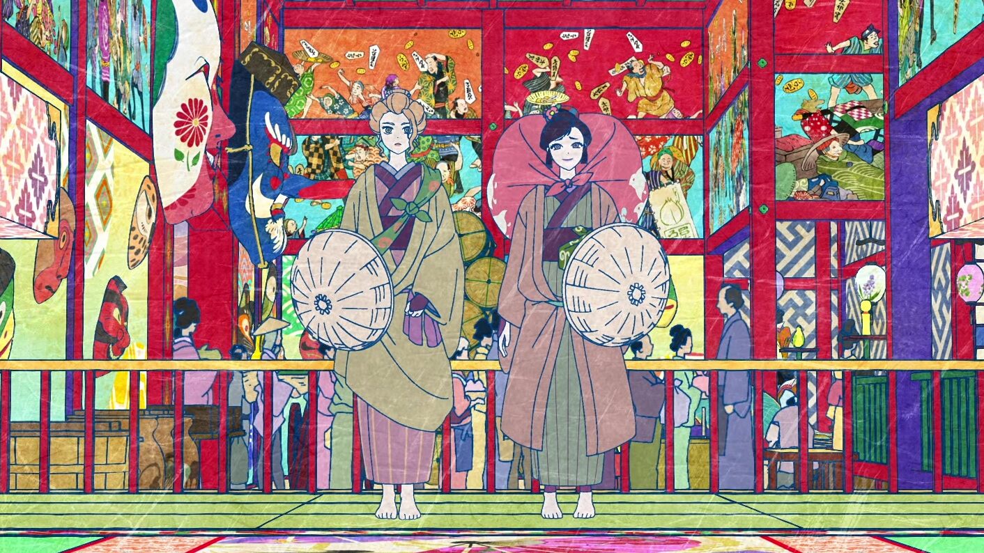 Kame and Asa in the mononoke movie