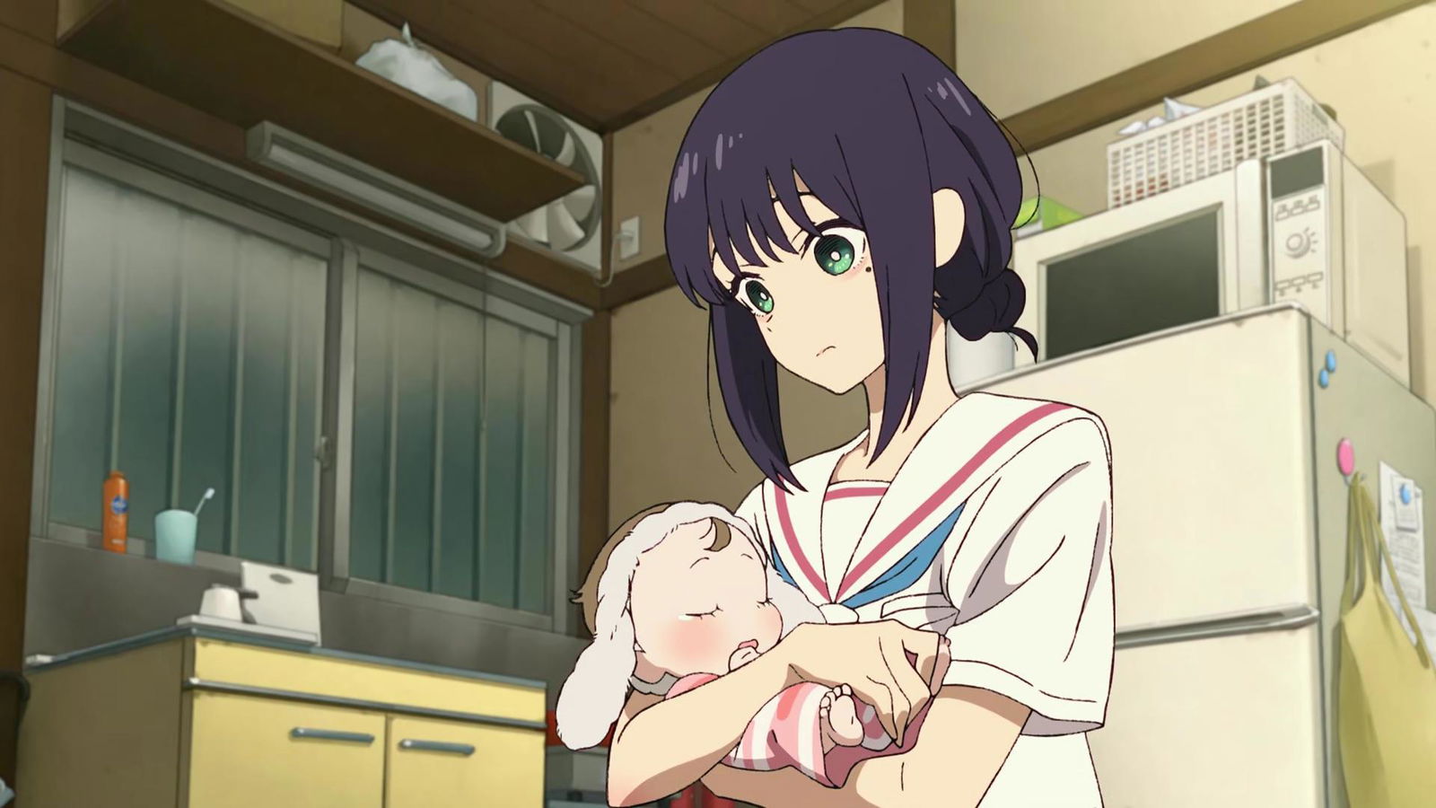 iroha taking care of young kaguya