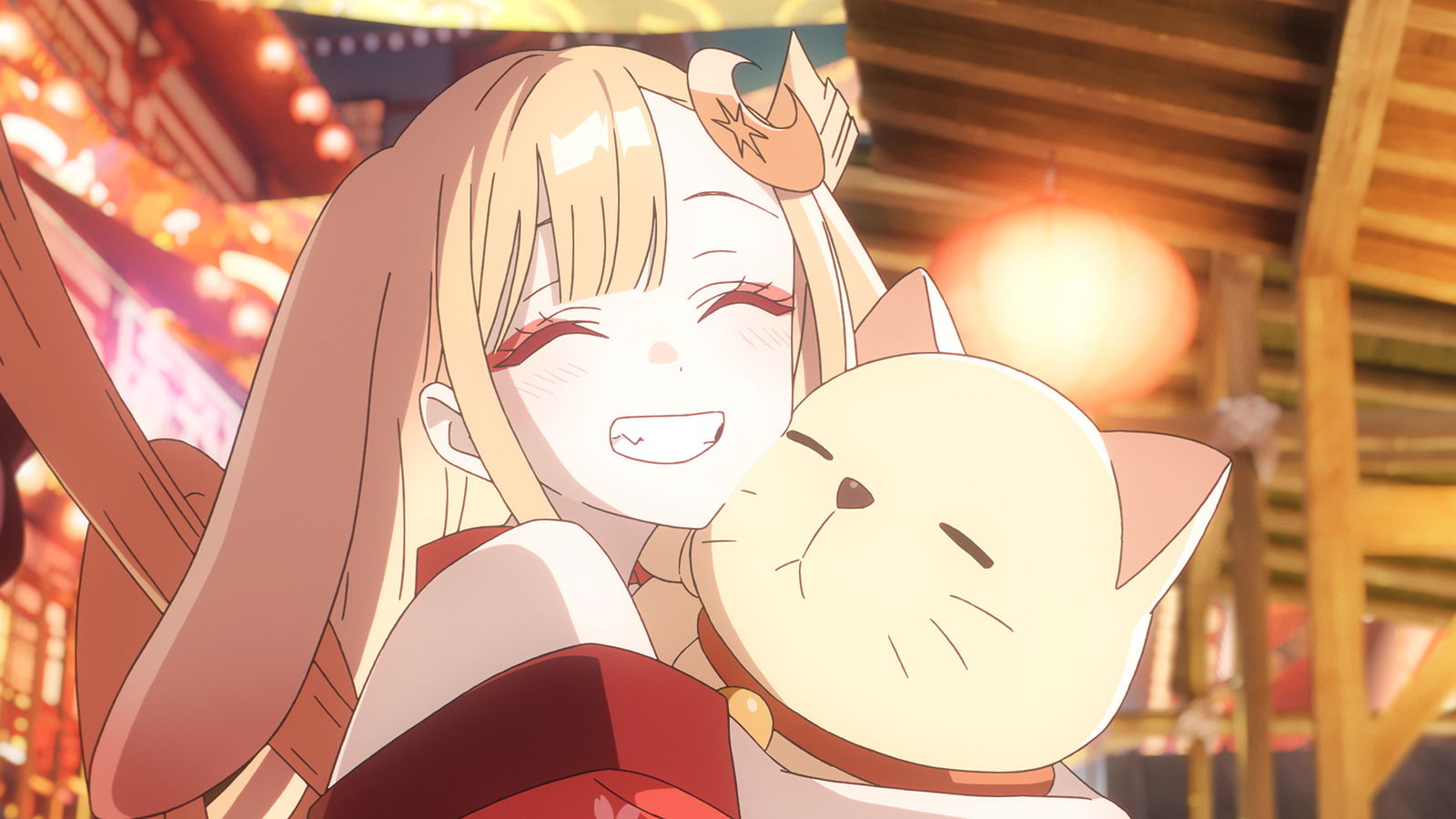 Kaguya talking to iroha