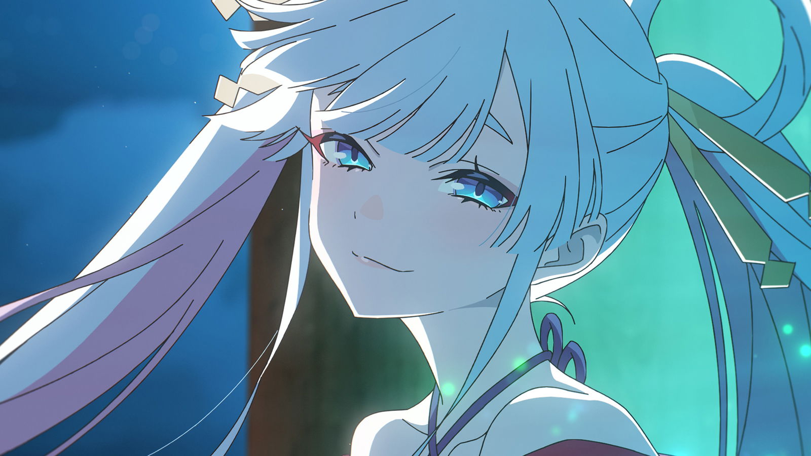 Yachiyo in the first song of cosmic princess kaguya