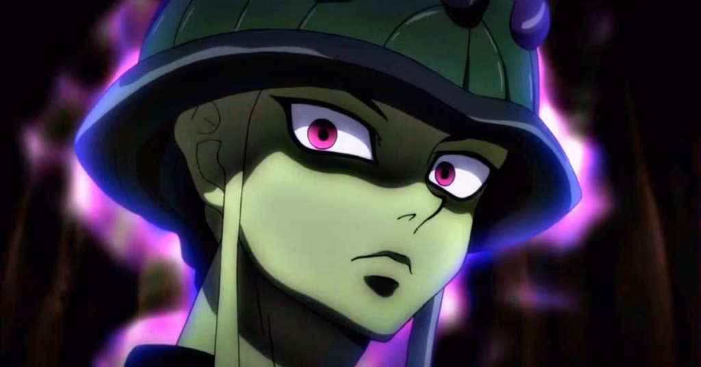 meruem uses his battle aura in hxh